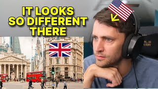 American reacts to London England [upl. by Nedle]