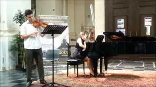 Grieg  Violin Sonata no 3 in C moll [upl. by Leamaj]