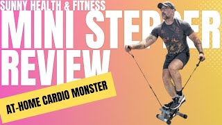 Sunny Health and Fitness Mini Stepper Review  Hype or Helpful [upl. by Sikata]