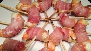 Brochette de Gambas et crevettes Cuisine par Cedric et Seb [upl. by Emery907]