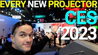 EVERY New Projector from CES 2023 8K USTs Lifestyle Projectors Sub 1K 4K Gaming Projectors [upl. by Ailasor218]