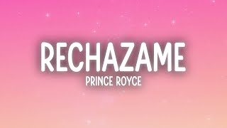 Prince Royce  Rechazame LetraLyrics [upl. by Thurmond681]