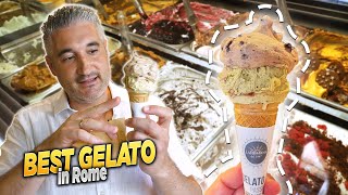 Searching for the BEST GELATO in ROME [upl. by Ymmas]