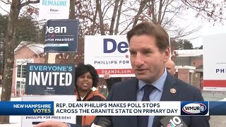 Phillips makes stops across Granite State on primary day [upl. by Trish]