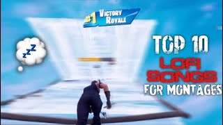 🔴Top 10 Best Lofi Songs To Use In Smooth Fortnite Montages UPDATED NEW SONGS CHAPTER 2 FORTNITE🔴 [upl. by Frazer]