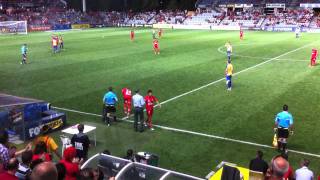 Teeboy Kamara Blackfriars Priory School Year 11 student debuts for Adelaide United [upl. by Inele]