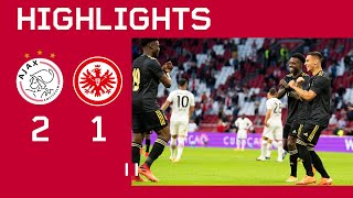 Highlights  Ajax  Eintracht Frankfurt  PreSeason Friendly [upl. by Renard]