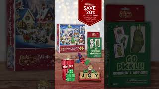 Christmas Puzzles Games and Board Game Ornaments 🎄 christmasgame puzzles puzzlelovers [upl. by Odette108]