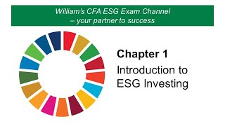 CFA Certificate in ESG Investing Exam Tutorial  Chapter 1 [upl. by Lev]