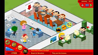 2006 quotMcdonaldsquot Flash Game  Burger Tycoon  Part 2 [upl. by Iznil523]