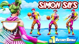 SIMON SAYS Youre STUPID NEW Fortnite Creative Game [upl. by Rennat457]