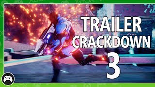 X018  Trailer do jogo do Crackdown 3 Wrecking Zone [upl. by Bondon469]