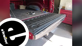 etrailer  WeatherTech TechLiner Tailgate Liner Review [upl. by Ynamreg]