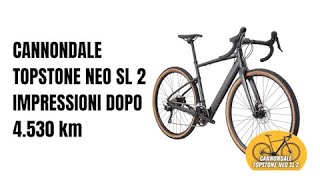 considerazioni Cannondale Topstone neo sl2 [upl. by Aisayn]