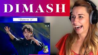 Vocal CoachOpera Singer REACTION amp ANALYSIS Dimash Kudaibergen quotOpera 2quot [upl. by Caty]