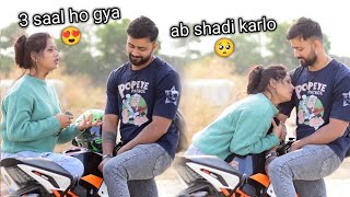 marriage PRANK ON BOYFRIEND  GONE wrong 😍  VEER SAMRAT VLOG [upl. by Bum]