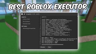 NEW Best Roblox Executor For PC quotIncognitoquot Byfron Bypass  No Emulator 2024 [upl. by Katina]