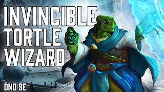 Abjuration Wizard  INVINCIBLE Tortle  Multiclass Character Build  DND 5e [upl. by Austine]