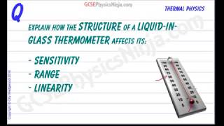 The Liquid in Glass Thermometer  How it Works [upl. by Ednalrim]