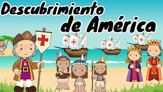 Descubrimiento de América Para niños  Historia animada [upl. by Iamhaj]