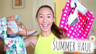 HUGE Summer Haul Topshop Forever 21 Urban Outfitters ect  MyLifeAsEva [upl. by Ikik]