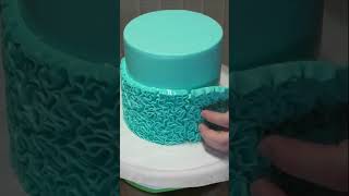 How To Make Ruffles for Cakes Quick amp Easy cake [upl. by Ahsinam252]