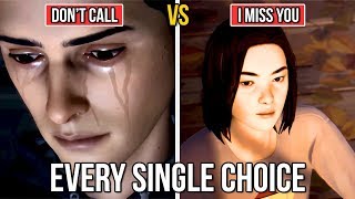 Telling Lyla you Miss Her Vs Not  All Choices  Life Is Strange 2 All Choices EPISODE 1 [upl. by Torry]