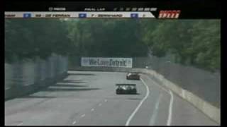 Franck Montagny win in ALMS round 9 at Detroit [upl. by Tiffani]