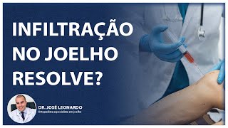 Infiltração no Joelho resolve Saiba mais sobre viscossuplementação  Dr José Leonardo [upl. by Sheaff]