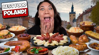 5 Must Try POLISH FOOD in POLAND First Time Food Tour Guide [upl. by Alejna]