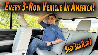 Every 3 Row Vehicle In America Compared Find The Best Family Hauler For You [upl. by Soule]