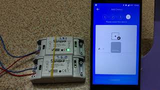 Quick Pairing mode Sonoff firmware v181 and 160 [upl. by Anrapa136]