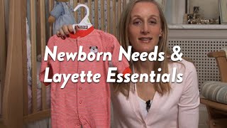 Newborn Needs and Layette Essentials  CloudMom [upl. by Genie]