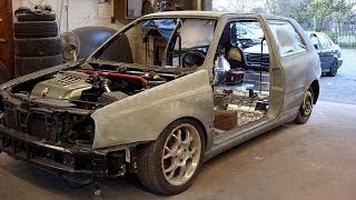 VolksWagen Golf Mk3 GTI VR6 Custom Build Project [upl. by Nnasus]