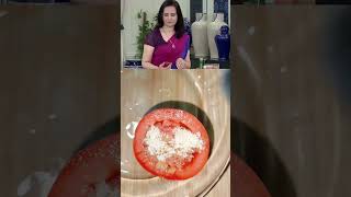 Munazzah Arif ne bataya tomato coffee face scrubcoffee scrub for whiteningshorts​ beauty​ yt [upl. by Drawd361]