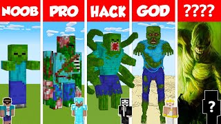 Minecraft REAL LIFE ZOMBIE HOUSE BUILD CHALLENGE  NOOB vs PRO vs HACKER vs GOD  Animation [upl. by Nahtanaoj936]