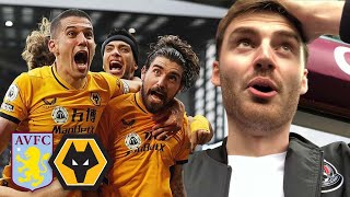 UNBELIEVABLE LAST MINUTE COMEBACK Aston Villa Vs Wolves 23 Matchday Vlog [upl. by Yevad]