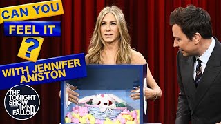 Can You Feel It with Jennifer Aniston  The Tonight Show Starring Jimmy Fallon [upl. by Feriga]