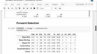 Stepwise Regression in R  Combining Forward and Backward Selection [upl. by Evalyn]