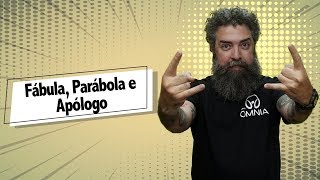 Fábula Parábola e Apólogo  Brasil Escola [upl. by Sweatt]