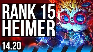 HEIMERDINGER vs SYLAS MID  700 games 8414 Rank 15 Heimer  KR Grandmaster  1420 [upl. by Cohligan]