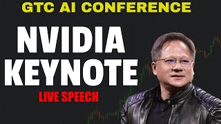 🔴WATCH LIVE JENSEN HUANGS NVIDIA GTC KEYNOTE SPEECH 4PM  AI CONFERENCE [upl. by Seumas228]