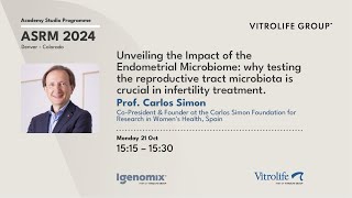 ASRM 2024 Unveiling the Impact of the Endometrial Microbiome [upl. by Cirilo]