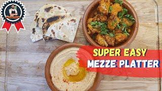 EASY MEZZE PLATTER Healthy meal ideas  Chef Lopez [upl. by Oetsira326]