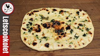 Garlic NAAN Bread Homemade Recipe [upl. by Aihsi545]