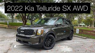 2022 Kia Telluride SX AWD  What’s New For 2022 [upl. by Leund971]