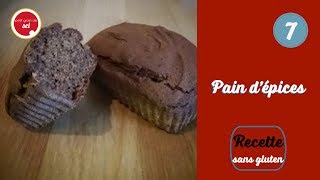 Petit grain de Noël  Recette sans gluten  7 Pain dépices [upl. by Bourgeois441]