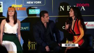 Salman Khan Turns Concerned For Katrina Kaifs Dress amp How  Bollywood News [upl. by Rohn]