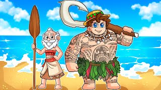 ¡Minecraft PERO es MOANA 2 😲🦀🏝️ SILVIOGAMER MINECRAFT PERO MOANA [upl. by Tiersten]