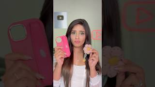 Trying Viral DECODEN Phone Case 📱🌸  DIY CREAM GLUE PHONE COVER 🤩  viral shorts trending [upl. by Nnyladnarb277]